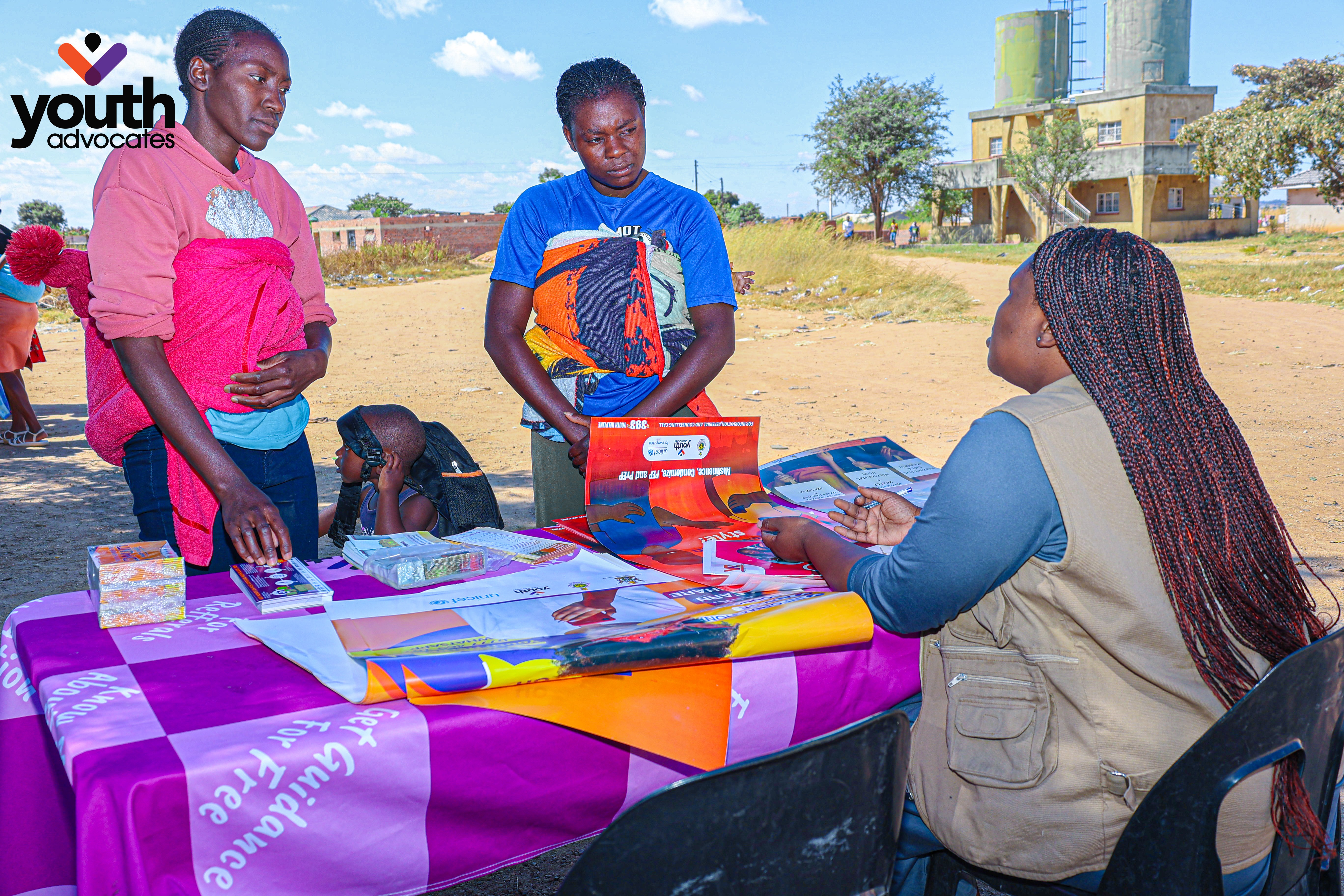 YAZ outreach session in the community